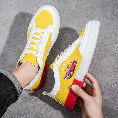 

Shoes mens summer trendy shoes 2019 new casual cloth shoes mens sports shoes net red board shoes mens shoes breathable