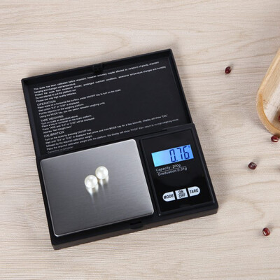 

Siaonvr 200g 001g LCD Digital Pocket Scale Jewelry Gold Gram Balance Weight Scale