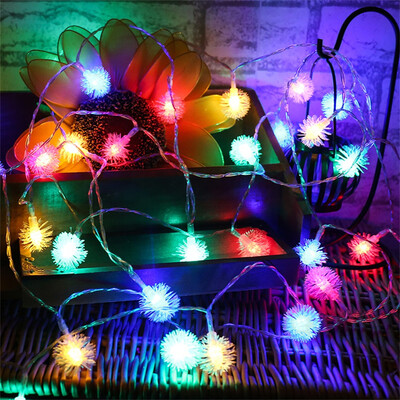

〖Follure〗4M 40LED Solar Power Snowball Garlands Garden Party String Fairy Lamp