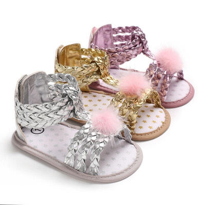

Kids Baby Girl Summer Sandals Shoes Sneaker Anti-slip Soft Sole Toddler Shoes