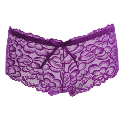 

Toponeto Fashionable High Waist Seamless Underpants Sexy Lace Tuck-in Trousers Underwear