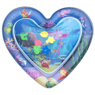 

PVC Bright Color Baby Inflatable Water Mat Infant Underwater World Playmat Toddler Fun Activity Pad Perfect for Summer Use