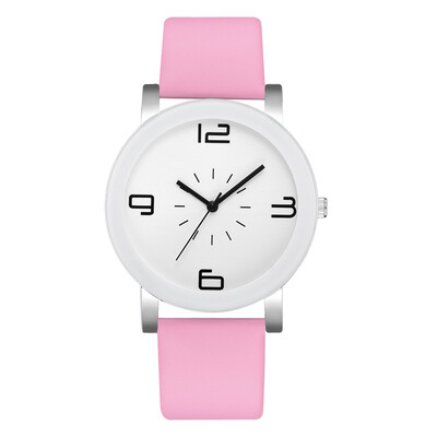 

Cute minimalist watch 2019 digital dial scale PU with watch