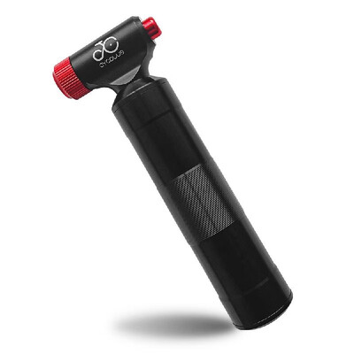 

Bike CO2 Inflator Quick Easy Tire Pump Presta Schrader Valve Compatible Emergency Inflator No Cartridge Included