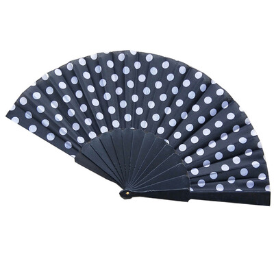

Siaonvr 8 Colors Chinese Folding Paper Fan Retro Hand Loot Fans Wedding Party Favors