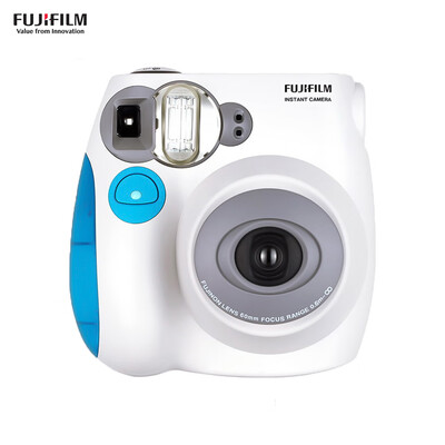 

Fujifilm Instax Mini7s Instant Camera Film Cam Auto-focusing with Battery Wrist Strap Birthday Christmas New Year Festival Gift fo
