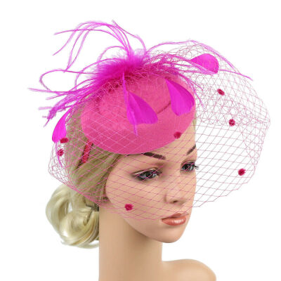 

Womens Sinamay Fascinator Cocktail Party Hat Wedding Church Kentucky Derby Dress