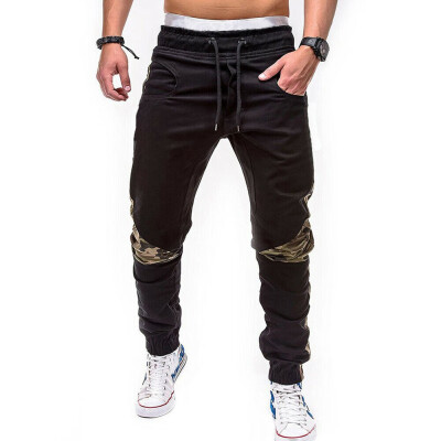 

Men Gym Slim Fit Trousers Sweat Pants Tracksuit Jogging Skinny Leg Sport Bottoms