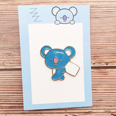 

Cartoon Kpop BTS Badge Metal Brooch Pins Breastpin Fans Favor Gifts NEW