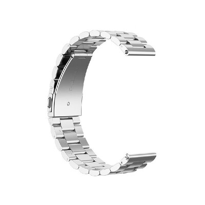 

General Watch Bands Quick Release Bracelet Width Stainless Three Beads Steel Strap Wrist Replacement Watch Bands Multi Color 22
