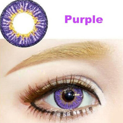 

1Pair Women Multicolor Color Contact Lenses for Eye Makeup Cosplay Masquerade