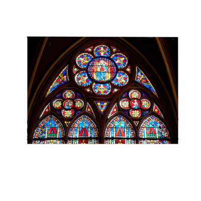 

Gobestart Paris Cathedral Rose Window Backdrops Photography Studio Background