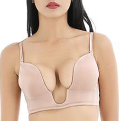 

〖Follure〗Women Ring-Free Sexy Bra Lace Ribbon Chest Pad Lace Camisole Bras Underwear