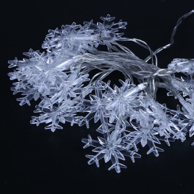

Gobestart 22M 20LED The New Snowflake String Christmas Wedding Festival Decorative Lights