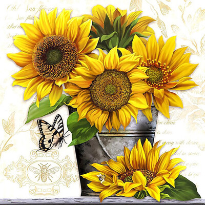 

Gobestart 5D Embroidery Paintings Rhinestone Pasted DIY Diamond Painting Cross Stitch