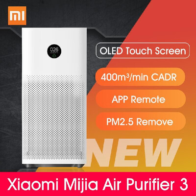 

Xiaomi Mijia Air Purifier 3 OLED Touch Screen PM25 Formaldehyde Sterilization Air Cleaning Sterilizer Phone APP Smart Control