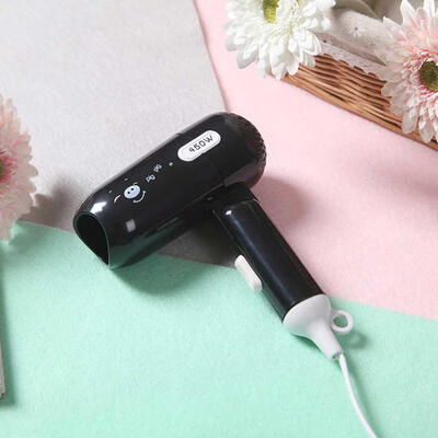 

Mini Portable 450W Hair Dryer With 2 Speed Settings Energy-efficient Folding Blow Dryer For Home Chinese Plug