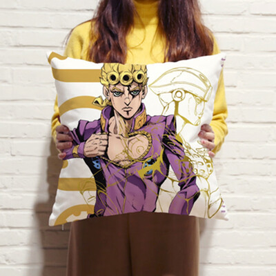 

JoJos Bizarre Adventure Golden Wind Decorative Throw Pillow Covers Case Pillowcases 18 x 18 inch