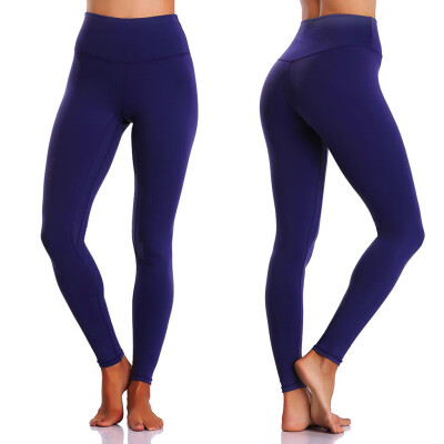 

Tailored Womens Solid Color Sports Fitness Hip Yoga Pants Sweatpants Athletic Pants