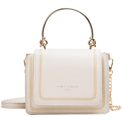 

Foreign air small bag female 2019 new summer portable Korean version of the shoulder bag fashion chain wild Messenger small square bag