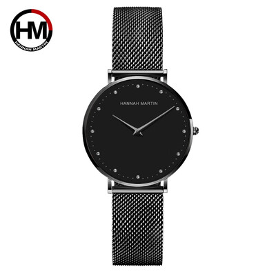 

Women Watches Top Brand Luxury Rose Gold Ladies Japan Quartz Movement Stainless Steel Waterproof Wristwatches relogio feminino