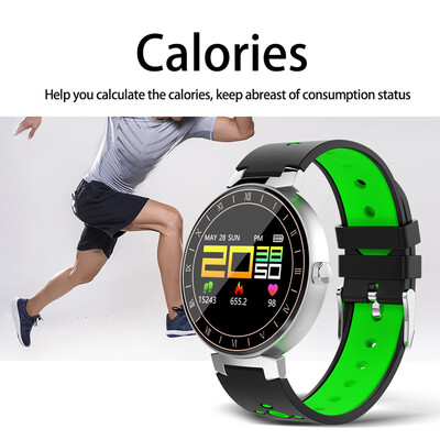 

L8 Smart Sports Bracelet Tracker Heart Rate Sleep Monitor Intelligent Remind Fitness Wristband Watch for Android iPhone