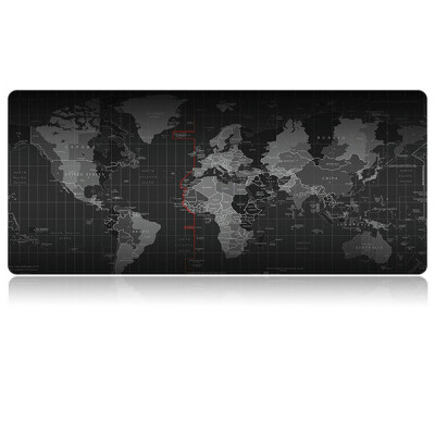 

Worl Map Mouse PadLarge PadKeyboard PadWaterproof Office Mouse Mat Pad