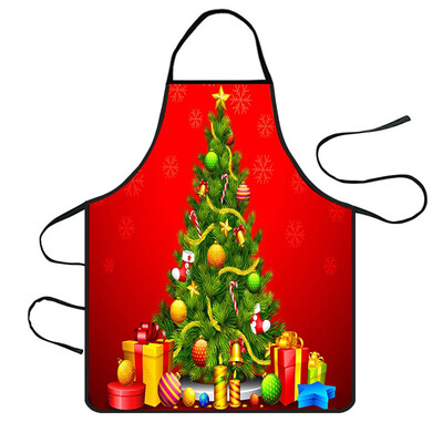 

Siaonvr Christmas Decoration Waterproof Apron Kitchen Aprons Dinner Party Apron