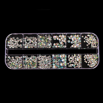 

〖Follure〗Colorful Nail Art Tips Stickers 3D Laser Makeup Manicure DIY Decals Decoration