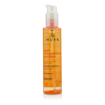 

NUXE - Huile Demaquillante Micellaire Micellar Cleansing Oil With Rose Petal For Face & Eyes Sensitive Skin 150ml5oz