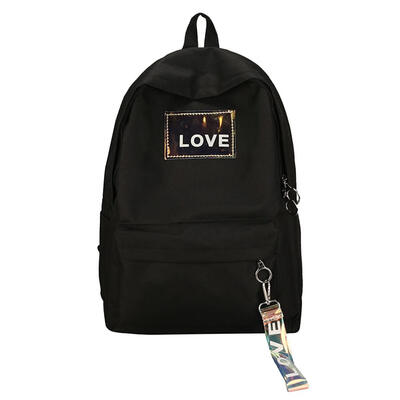 

Casual Women Love Print Backpacks School Big Capacity Travel Shoulder Bags