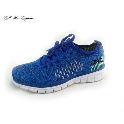 

Call Me Captain 2019 new casual fashion breathable flying woven shoes 8005