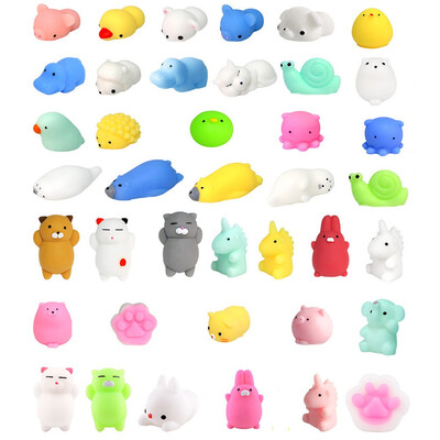 

〖Follure〗Animal Squishies Mochi Squeeze Toys Soft Squishies Release Stress Animal Toy