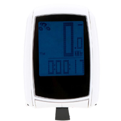 

Multifunctional Wireless LCD Bicycle Computer Odometer Speedometer