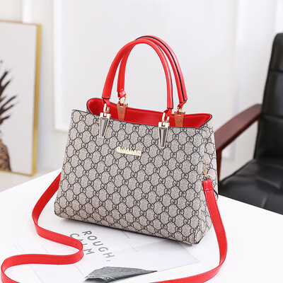 

2019 handbags new European&American fashion handbags elegant large capacity big bag shoulder Messenger bag