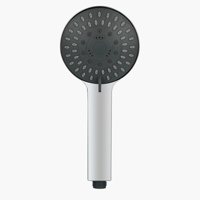 

Siaonvr Hand Shower High Pressure 4 Inch 5-setting Adjustable Shower Handheld Spray