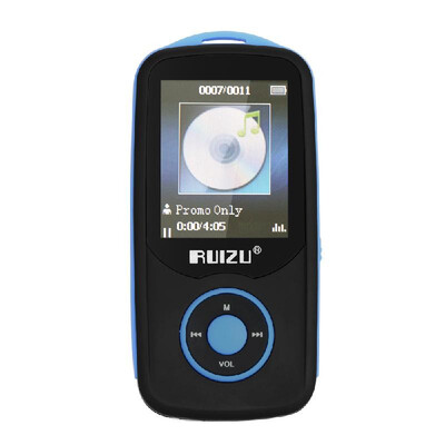 

RUIZU X06 4GB MP3 MP4 Player Lossless Music Player Bluetooth Connection FM Radio Recoding w TF Card Slot 18 Inches Screen