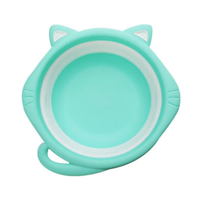 

Cute Cat Shape Baby Washbasin Detachable Infant Face Foot Butt Wash Basin