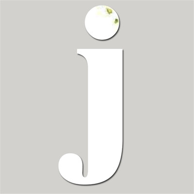 

〖Follure〗Mirror Wall Sticker 26 Letters DIY Art Mural Home Decor Acrylic Decals Silver