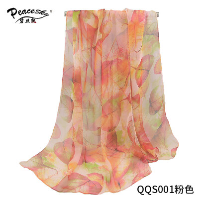 

2017 new georgette maple leaf scarf painted scarves ladies headscarves AliExpress eaby supply