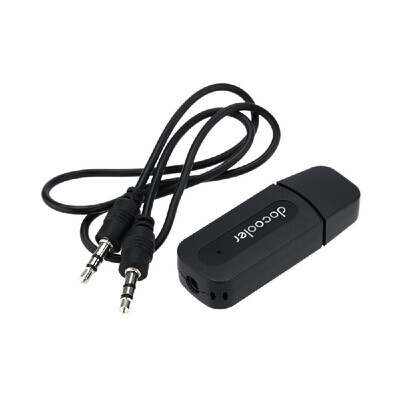 

Mini USB Wireless BluetoothAudio Receiver 35mm AUX Music Adapter Car AUX Home Audio System