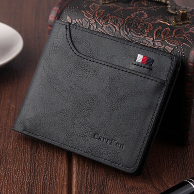 

Tailored Men Wallets Small Money Purses Wallets Dollar Top Men Thin Coin Bag Wallet