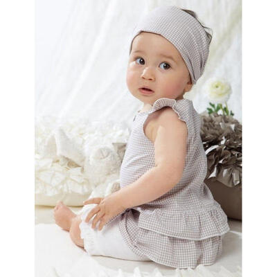 

3Pcs Baby Infant Girl Short Top T-shirt Pants Headband Set Clothing Cute hot