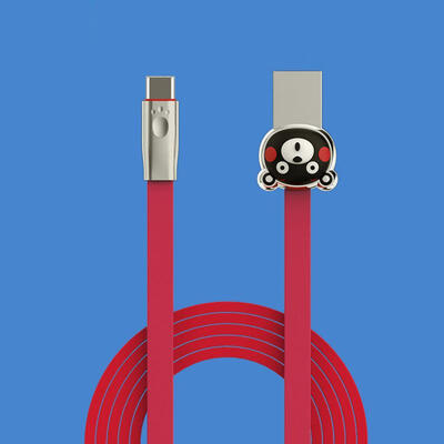 

ROMOSS Mobile Phone Cables USB Type-c Kumamoto Bear KCB30 Phone Charger Cable For Huawei Samsung