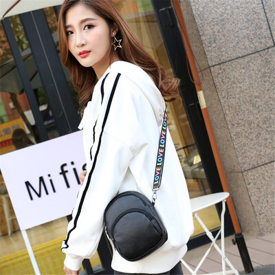 

Tailored Women Letter Love Bag Pure Color Messenger Bags Shoulder Bag