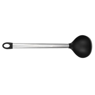 

Silicone Kitchenware Non-Stick Cooking Utensils with Stainless Steel Handle