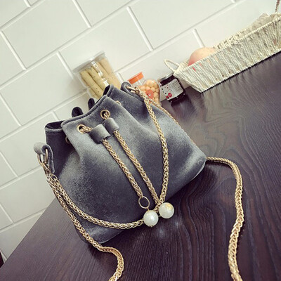

Tailored Women Fashion Solid Handbag Drawstring Shoulder Bag Tote Ladies Purse BK