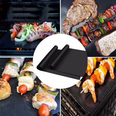 

BBQ Grill Mat Heavy Duty Grill Mats Non Stick Baking Mats Barbecue Grilling Accessories