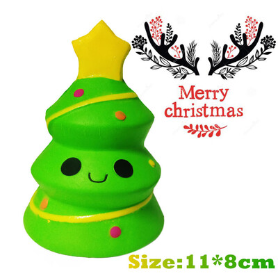 

Gotoamei Stress Reliever Christmas Tree Scented Super Slow Rising Kids Toy Squeeze Toy