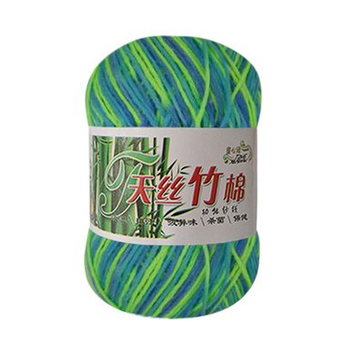 

Gobestart New Bamboo Cotton Warm Soft Natural Knitting Crochet Knitwear Wool Yarn 50g A